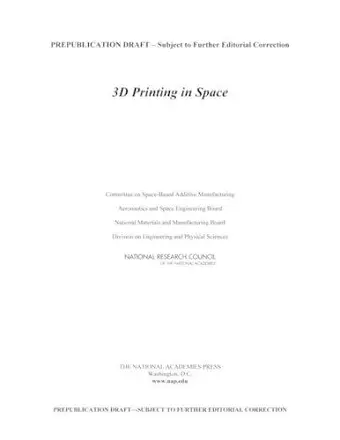 3D Printing in Space cover