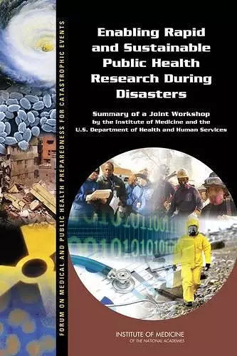 Enabling Rapid and Sustainable Public Health Research During Disasters cover