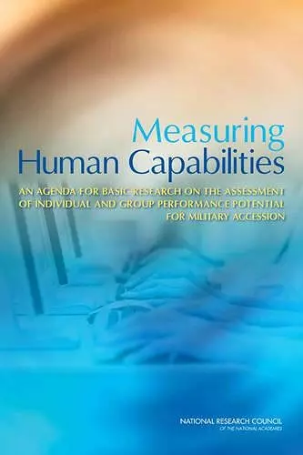 Measuring Human Capabilities cover