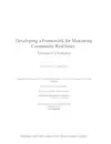 Developing a Framework for Measuring Community Resilience cover