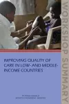 Improving Quality of Care in Low- and Middle-Income Countries cover