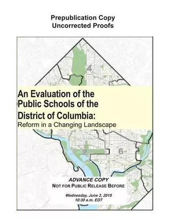 An Evaluation of the Public Schools of the District of Columbia cover