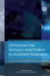 Optimizing the Nation's Investment in Academic Research cover