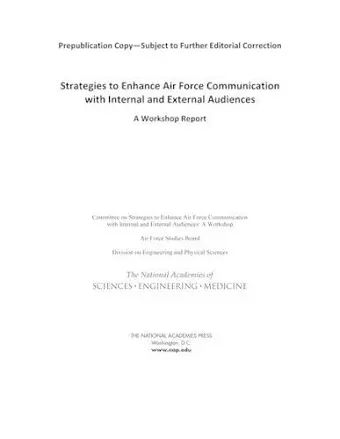 Strategies to Enhance Air Force Communication with Internal and External Audiences cover