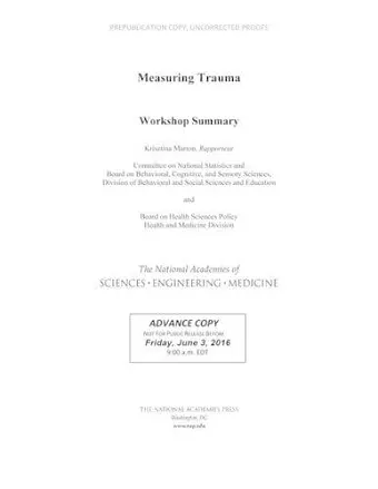 Measuring Trauma cover