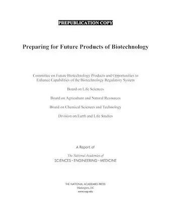 Preparing for Future Products of Biotechnology cover