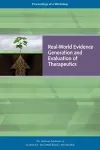 Real-World Evidence Generation and Evaluation of Therapeutics cover