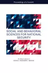 Social and Behavioral Sciences for National Security cover