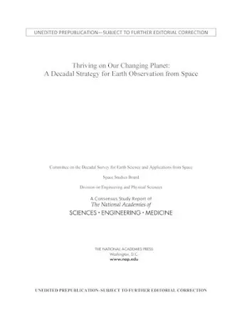 Thriving on Our Changing Planet cover