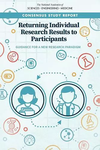 Returning Individual Research Results to Participants cover