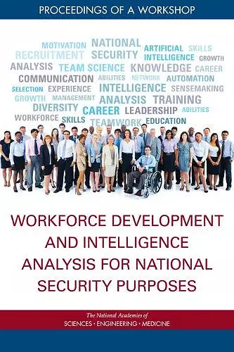 Workforce Development and Intelligence Analysis for National Security Purposes cover