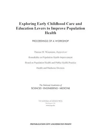 Exploring Early Childhood Care and Education Levers to Improve Population Health cover