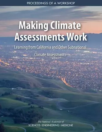 Making Climate Assessments Work cover