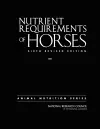 Nutrient Requirements of Horses cover