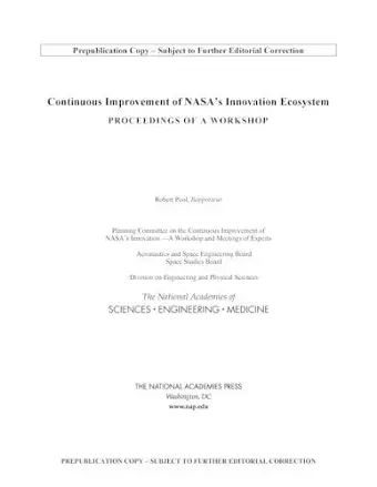 Continuous Improvement of NASA's Innovation Ecosystem cover