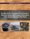 Review of the Department of Energy's Plans for Disposal of Surplus Plutonium in the Waste Isolation Pilot Plant cover