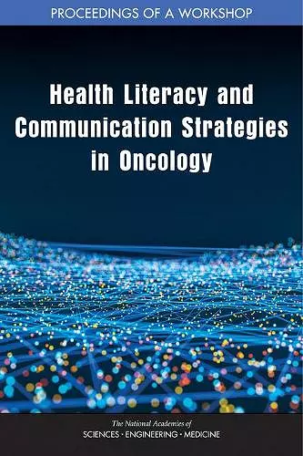 Health Literacy and Communication Strategies in Oncology cover