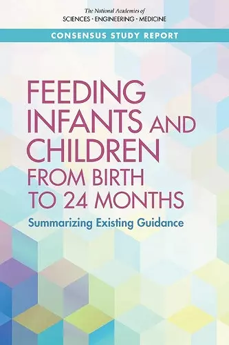 Feeding Infants and Children from Birth to 24 Months cover