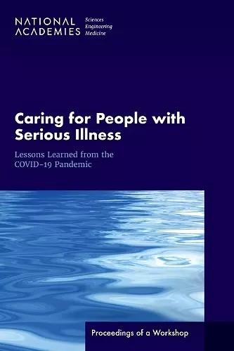 Caring for People with Serious Illness cover