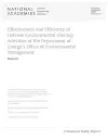 Effectiveness and Efficiency of Defense Environmental Cleanup Activities of the Department of Energy's Office of Environmental Management cover