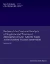 Review of the Continued Analysis of Supplemental Treatment Approaches of Low-Activity Waste at the Hanford Nuclear Reservation cover