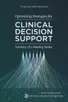 Optimizing Strategies for Clinical Decision Support cover