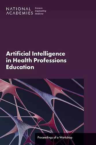 Artificial Intelligence in Health Professions Education cover