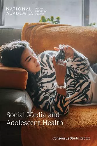 Social Media and Adolescent Health cover