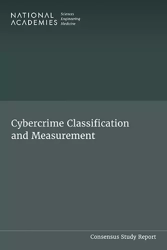 Cybercrime Classification and Measurement cover