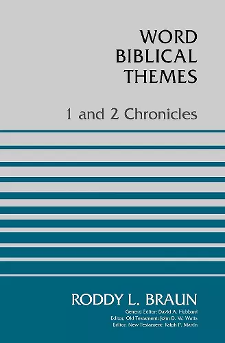 1 and 2 Chronicles cover