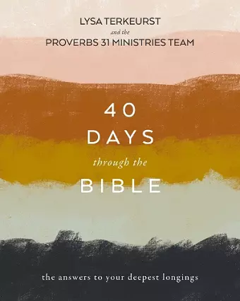 40 Days Through the Bible cover