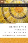 Hearing the Message of Ecclesiastes cover