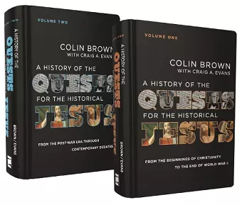 A History of the Quests for the Historical Jesus: Two-Volume Set cover