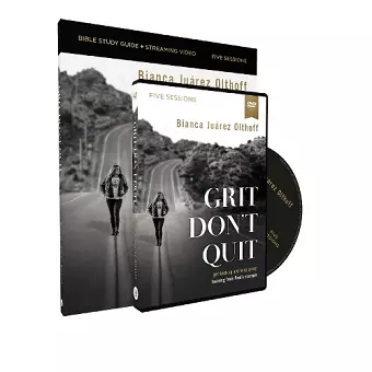 Grit Don't Quit Study Guide with DVD cover