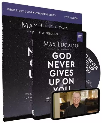 God Never Gives Up on You Study Guide with DVD cover