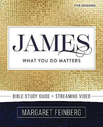 James Bible Study Guide plus Streaming Video cover