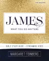 James Bible Study Guide plus Streaming Video cover