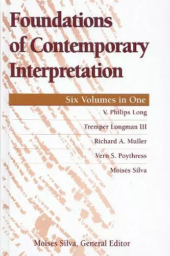 Foundations of Contemporary Interpretation cover