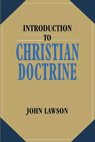 Introduction to Christian Doctrine cover