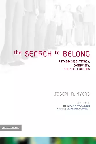 The Search to Belong cover