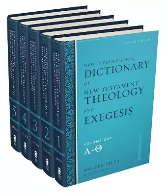 New International Dictionary of New Testament Theology and Exegesis Set cover