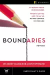 Boundaries Bible Study Participant's Guide---Revised cover