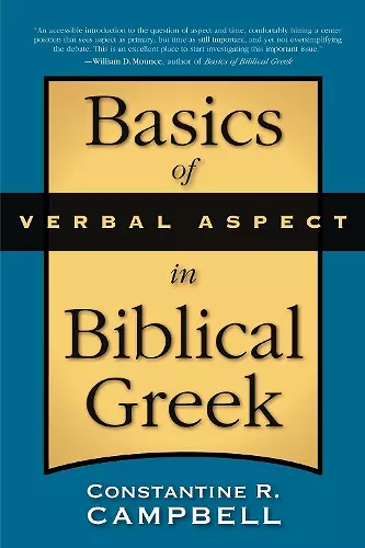 Basics of Verbal Aspect in Biblical Greek cover