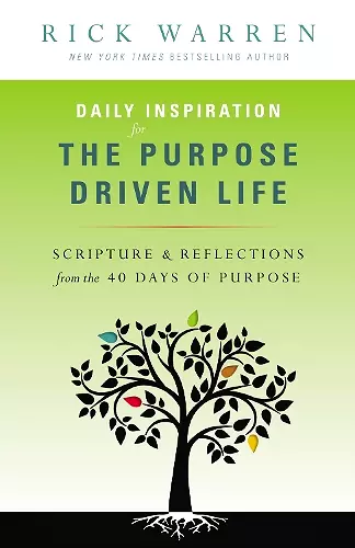 Daily Inspiration for the Purpose Driven Life cover