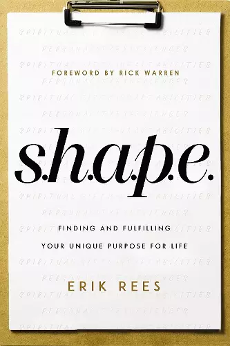 S.H.A.P.E. cover