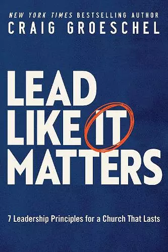 Lead Like It Matters cover