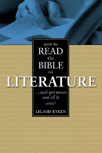 How to Read the Bible as Literature cover