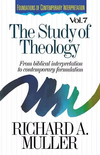 The Study of Theology cover