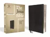 The Jesus Bible, ESV Edition, Leathersoft, Black cover