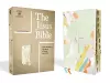 The Jesus Bible Artist Edition, ESV, (With Thumb Tabs to Help Locate the Books of the Bible), Leathersoft, Multi-color/Teal, Thumb Indexed cover